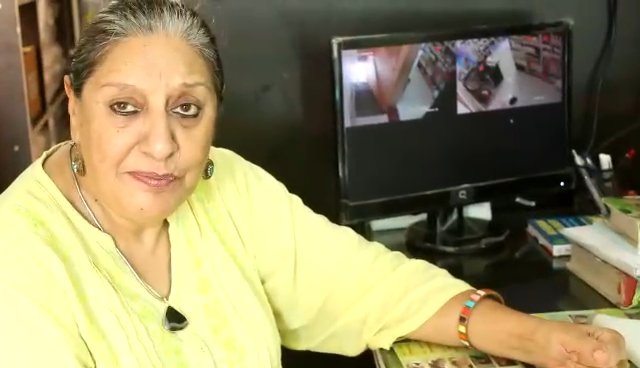 A client sharing her experience at the clinic